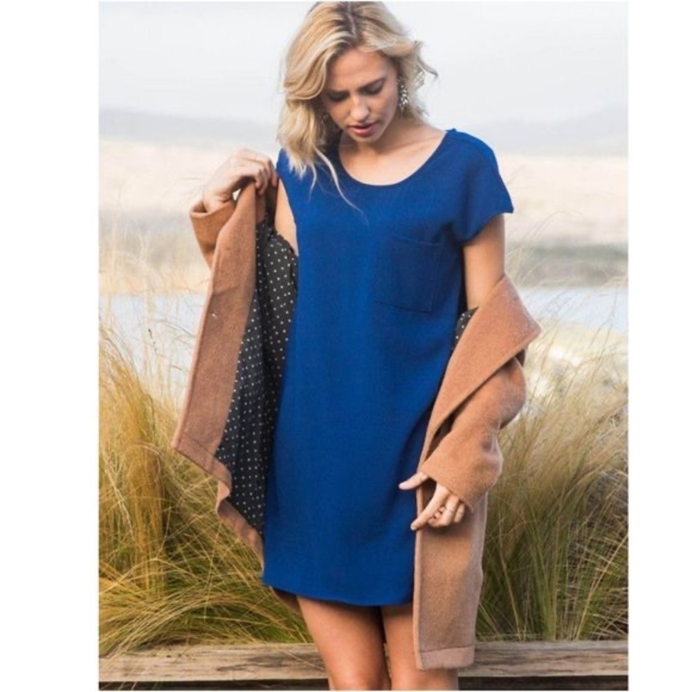 Marine Layer Crepe Shift Dress Size XS